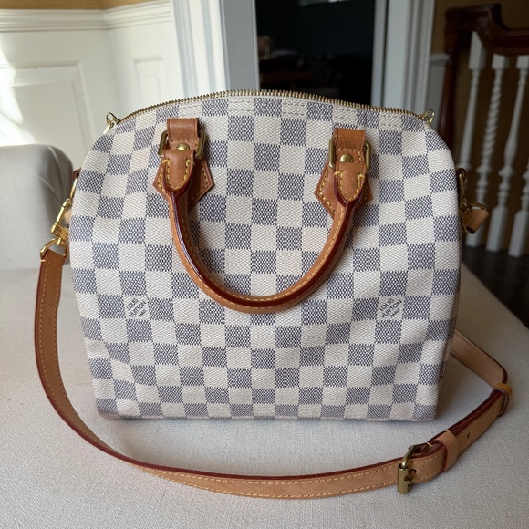 Louis Vuitton Damier Azur Speedy Bandouliere 25 2022 - Picture 1 of 5